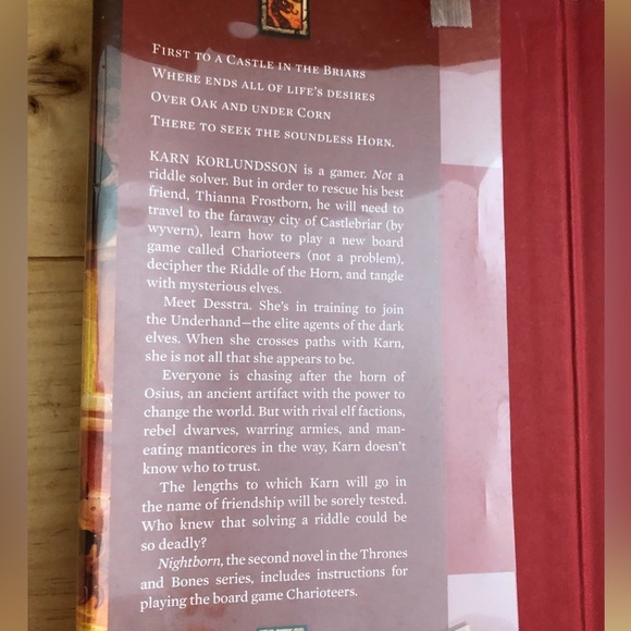 Thrones & Bones Nightborn Hardcover Book - Picture 4 of 16